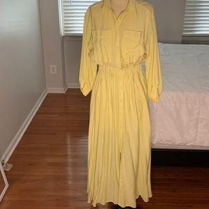 H&M yellow dress. Worn once.